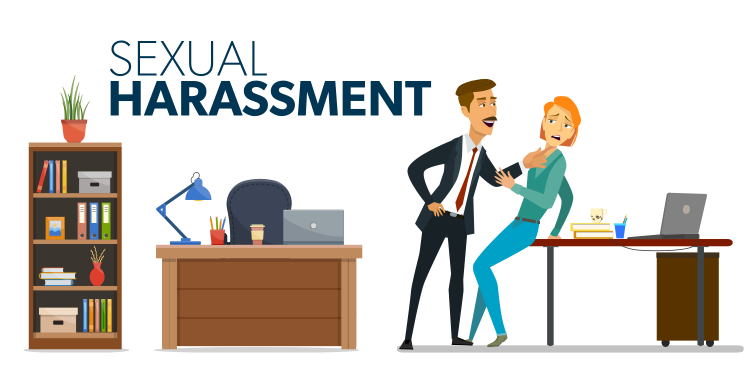 harassment in the workplace clipart